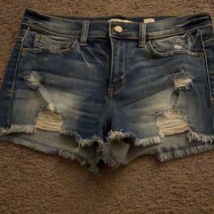 Women’s SP BLACK denim shorts size M like NEW